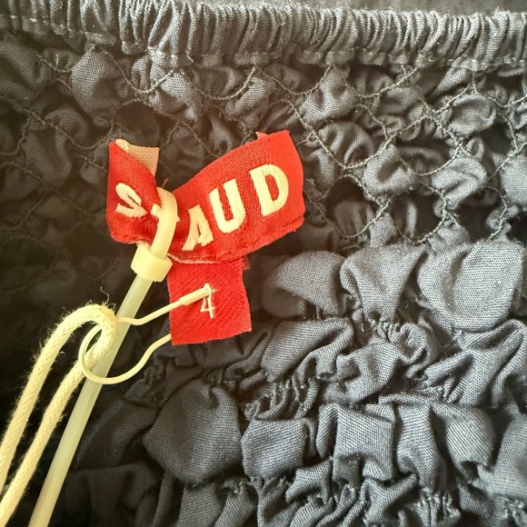 Staud Cassidy dress Size (4) Small navy blue (NWT) - Picture 7 of 7